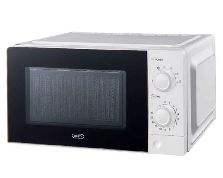 defy dmo384 20l white manual microwave oven